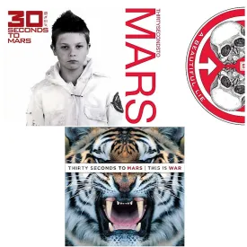 30 Seconds To Mars - A Beautiful Lie - This Is War - 30 Seconds To Mars 3 CD Album Bundling