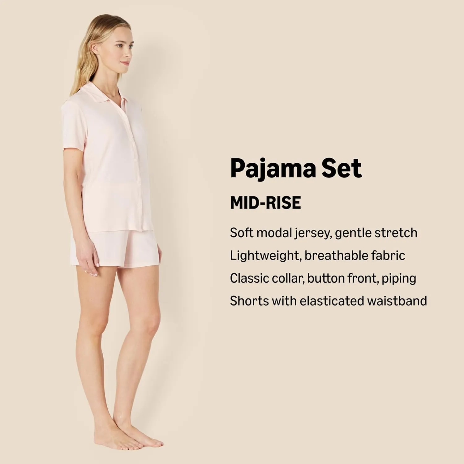 Amazon Essentials x Sofia Grainge Mommy and Me Short Sleeve Pajama Set
