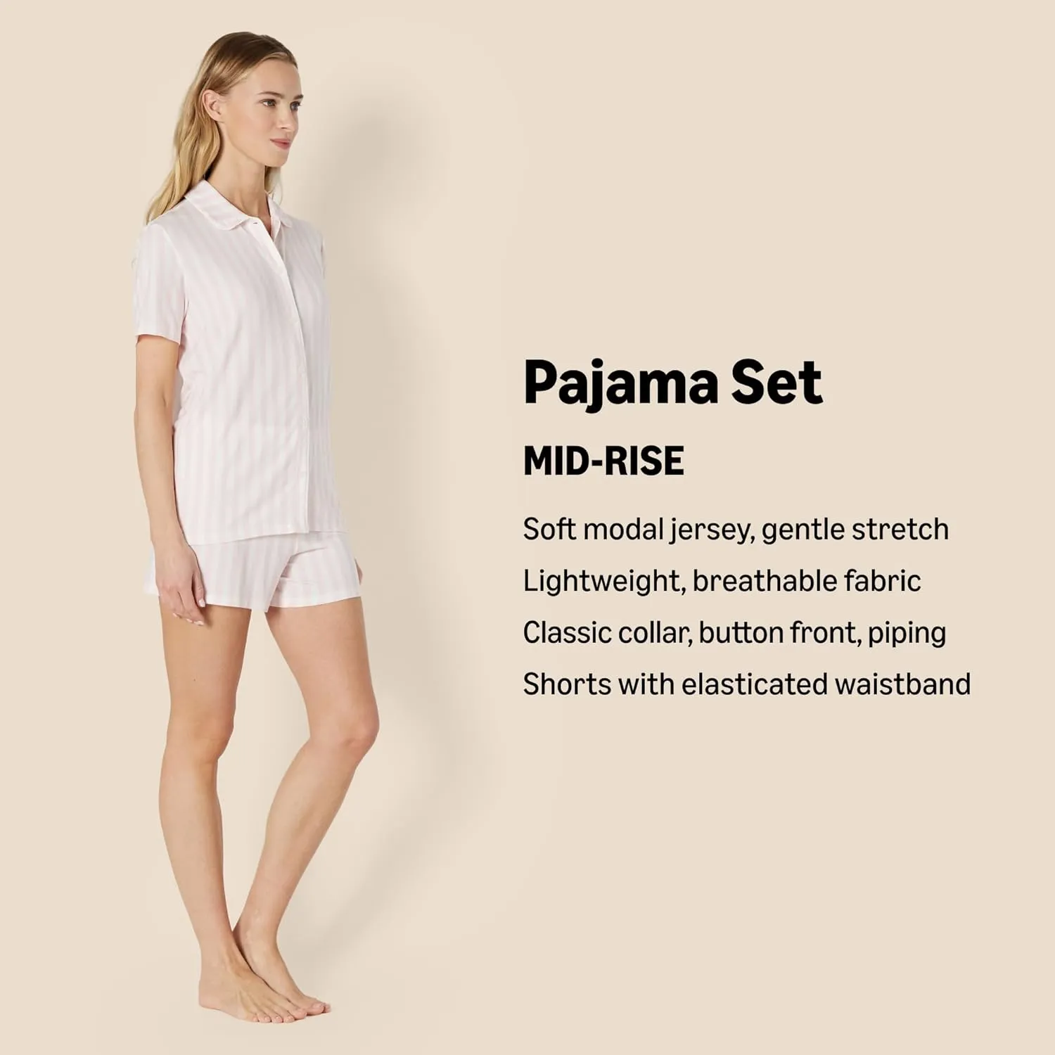Amazon Essentials x Sofia Grainge Mommy and Me Short Sleeve Pajama Set
