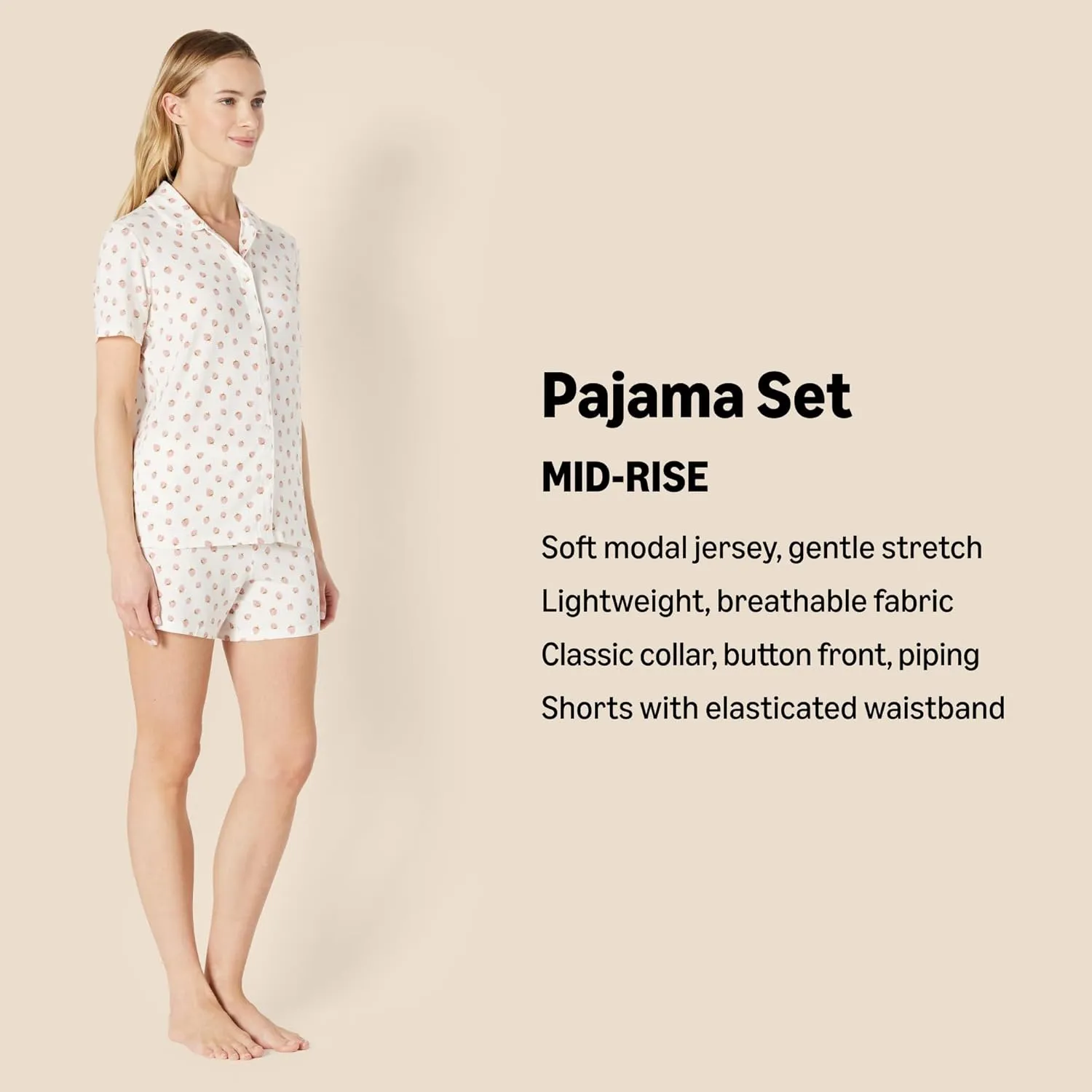 Amazon Essentials x Sofia Grainge Mommy and Me Short Sleeve Pajama Set