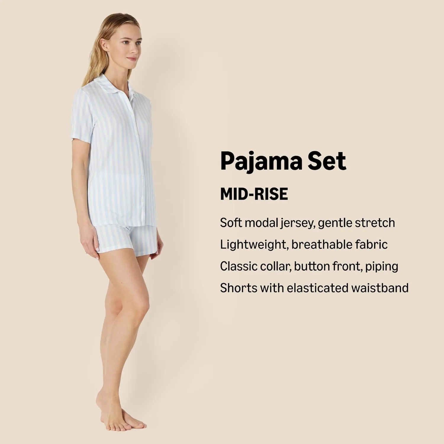 Amazon Essentials x Sofia Grainge Mommy and Me Short Sleeve Pajama Set