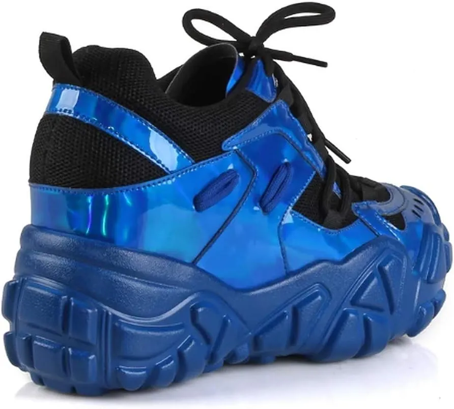 Anthony Wang Lace Up Hidden Wedge Sneakers for Women's