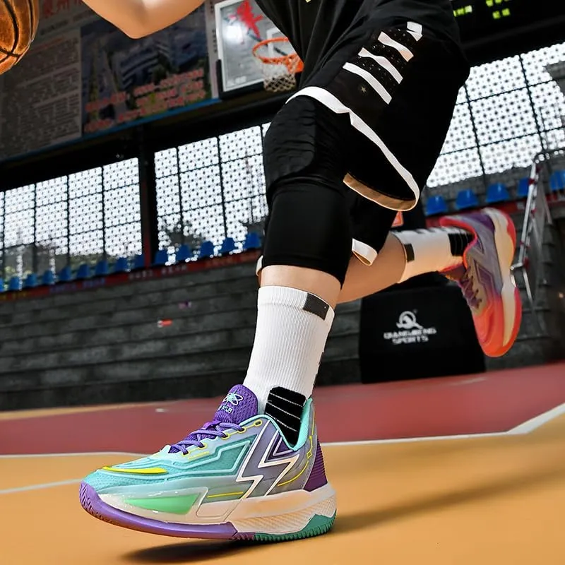 Basketball Shoes for Women Men Fashion Volleyball Sneakers Breathable Comfortable Colorful Sport Non Slip Shoe