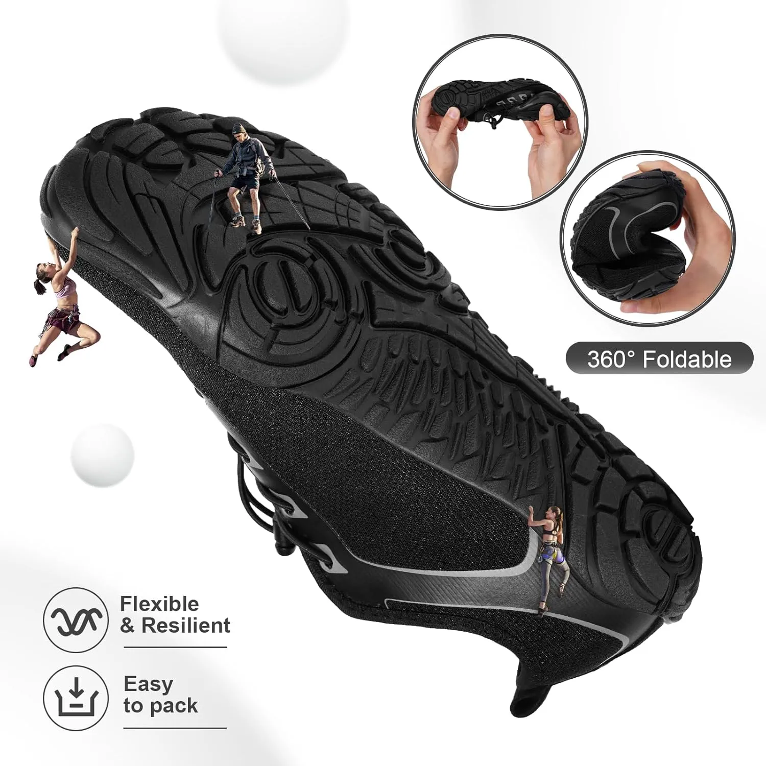 Hike Barefoot Shoes Women Men Footwear Minimalist Healthy Wide Toe Box Zero Drop Non-Slip Grounding Shoes for Walking Gym Workout Trail Running Grounded Footwear