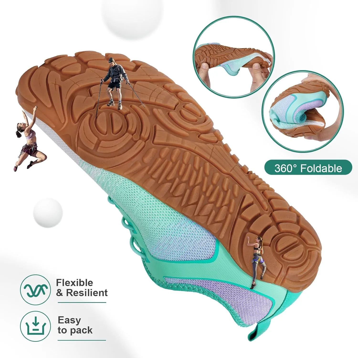 Hike Barefoot Shoes Women Men Footwear Minimalist Healthy Wide Toe Box Zero Drop Non-Slip Grounding Shoes for Walking Gym Workout Trail Running Grounded Footwear
