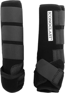 Iconoclast Hind Orthopedic Support Boots Black L