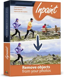 InPaint 9 - Remove objects and people from photos - Image editor compatible with Windows 11, 10, 8.1, 7