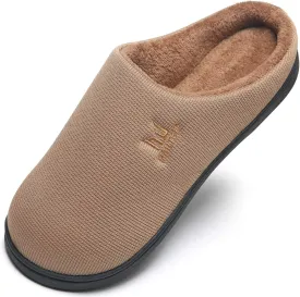 MAIITRIP Men's Cozy Memory Foam House Slippers Non Slip (Size:7-17)