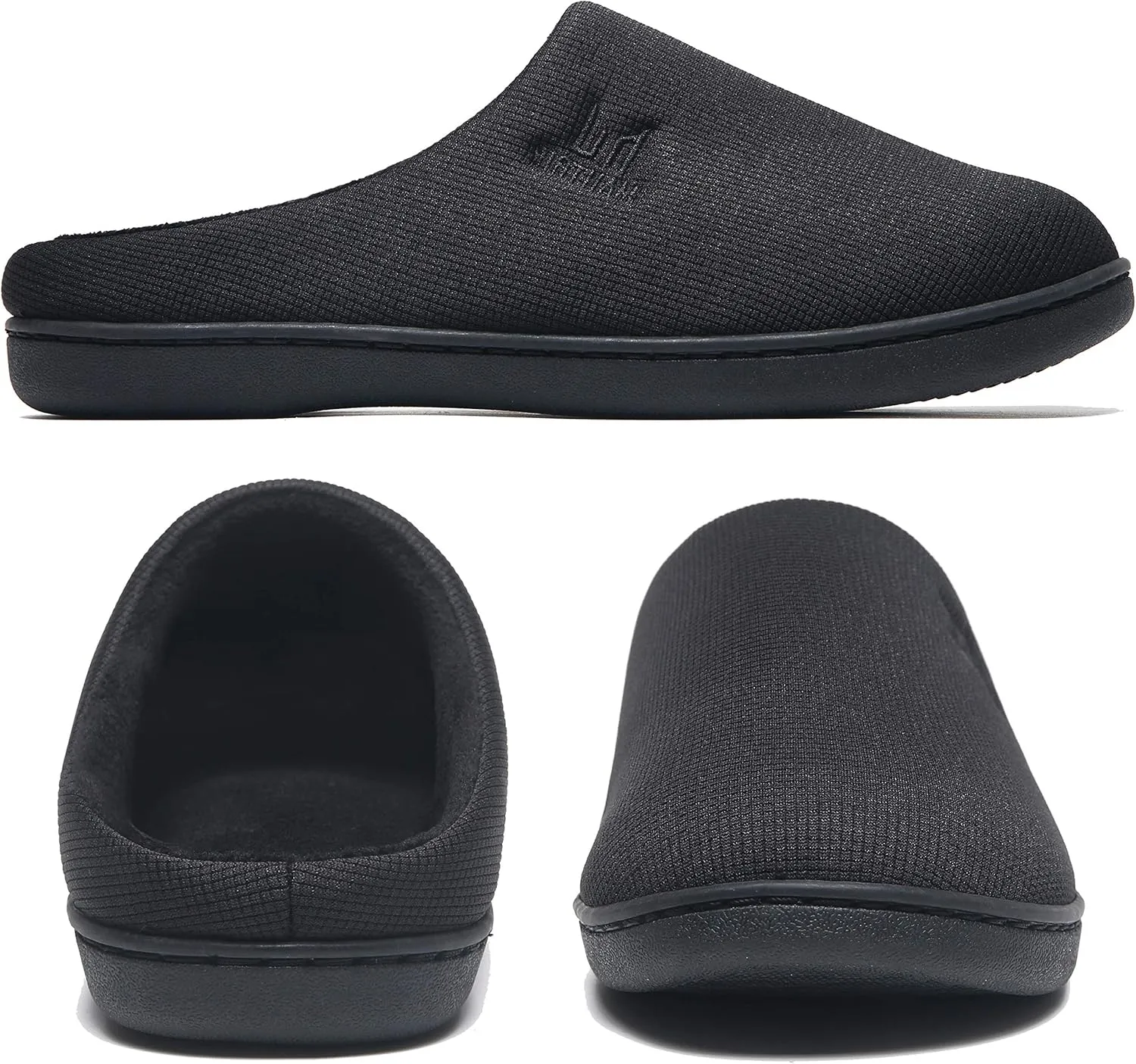 MAIITRIP Men's Cozy Memory Foam House Slippers Non Slip (Size:7-17)