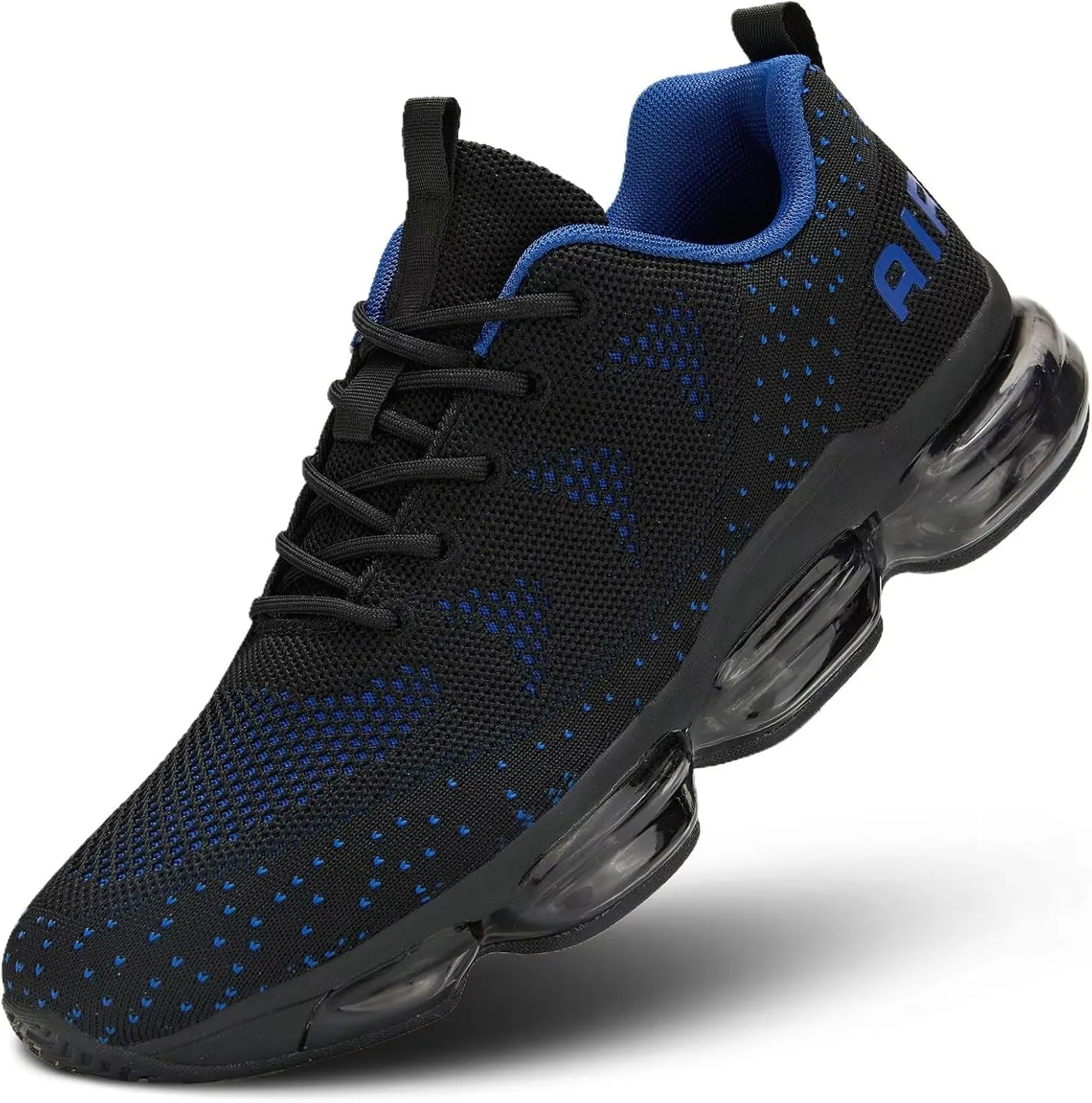Men's Air Cushion Running Shoes Walking Jogging Fitness Gym Fashion Sneakers Lace Up Casual Comfortable Work Tennis Sport Athletic Trainers