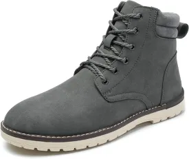 Men's Classic Dress Casual Chukka Boots Lace Up Outdoor Desert Ankle Hiking Boots for Men
