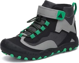 Mishansha Kids Water Resistant Hiking Boots, Boys Girls Anti Collision Anti-Skid Athletic Outdoor Adventure Trekking Shoes