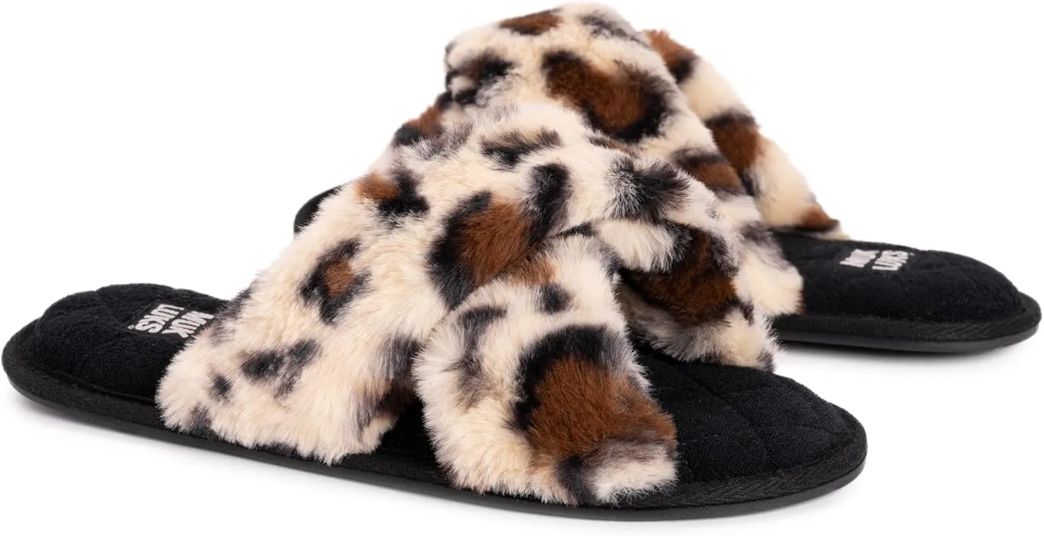 MUK LUKS Women's Perley Criss Cross Slipper