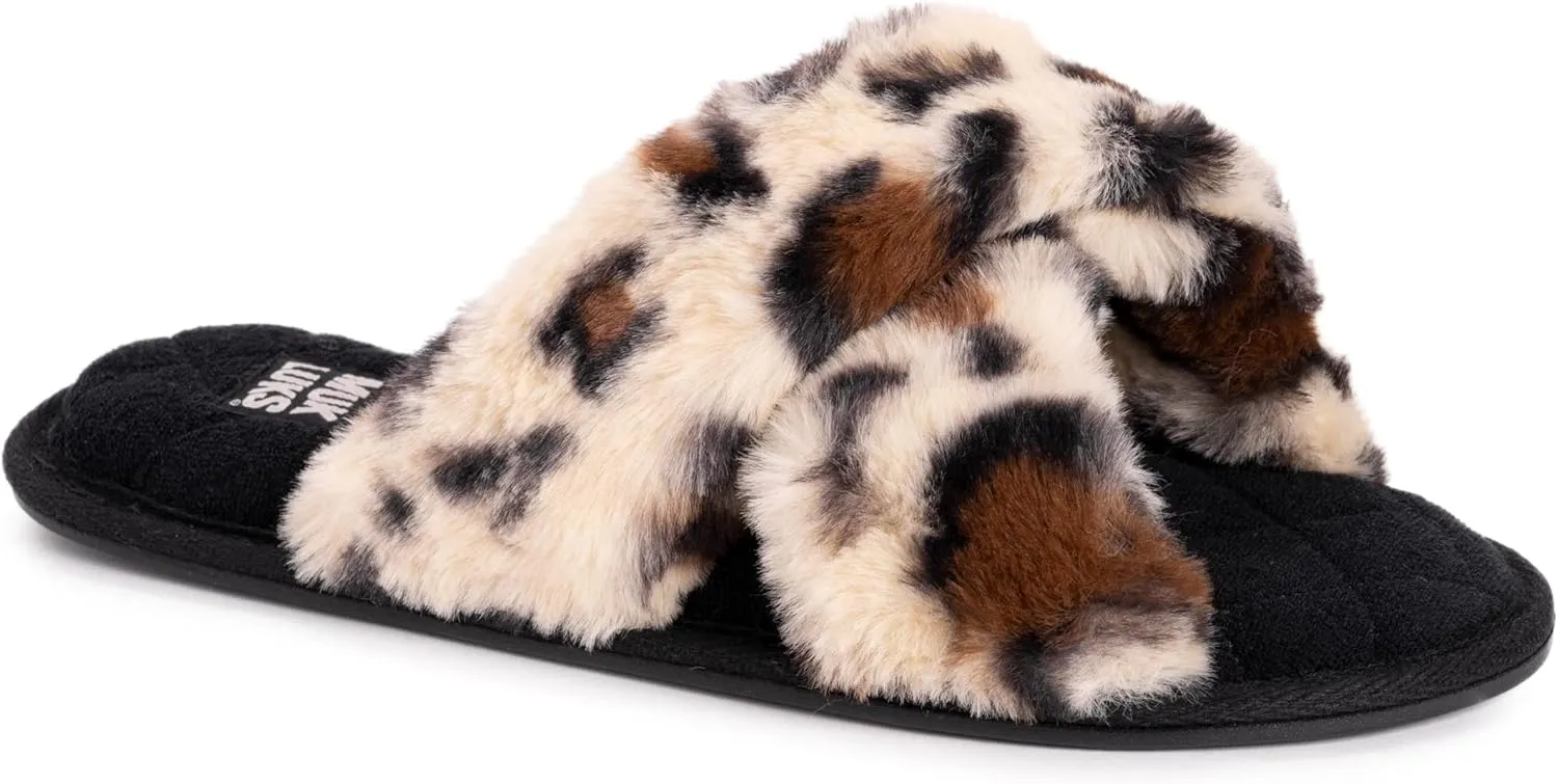 MUK LUKS Women's Perley Criss Cross Slipper