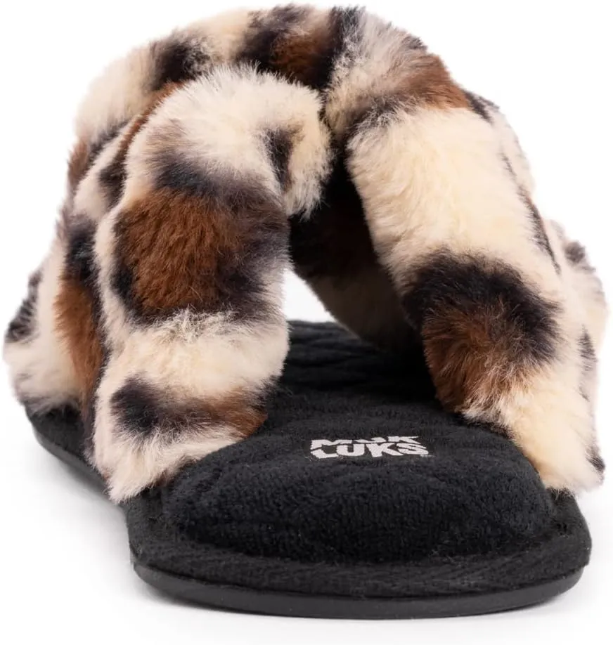 MUK LUKS Women's Perley Criss Cross Slipper