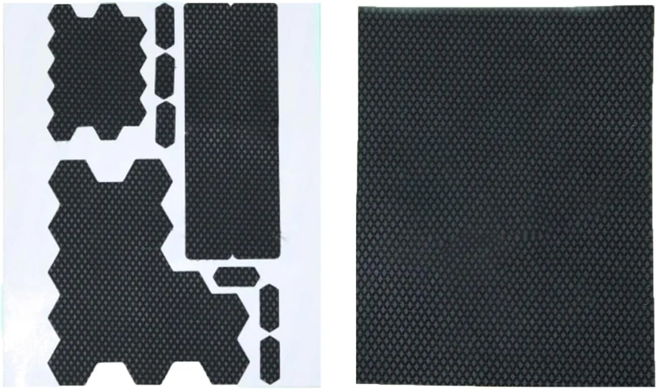 Multi-Purpose Anti-Slip Rubber Stickers, Suitable for Phones, Tablets, Mice, Keyboards, Gamepads, Black