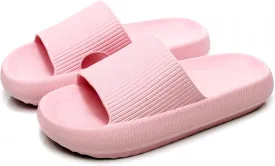 rosyclo Cloud Slippers for Women and Men, Pillow House Slippers Shower Shoes Indoor Slides Bathroom Sandals, Ultimate Comfort, Lightweight, Thick Sole, Non-Slip, Easy to Clean