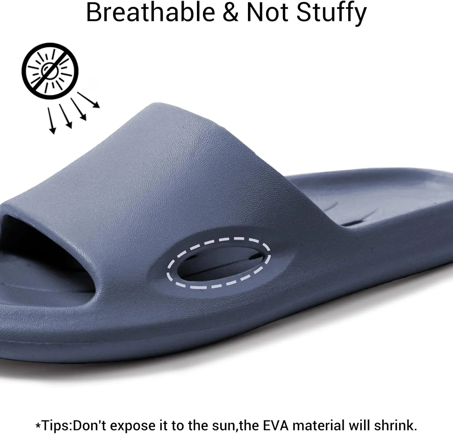 Shower Shoes Quick-Dry Non-Slip Bathroom Slippers for Men & Women,Quick-Dry Non-Slip, Home Slides Dorms, Gym, Pool, Spa, Camping, Beach