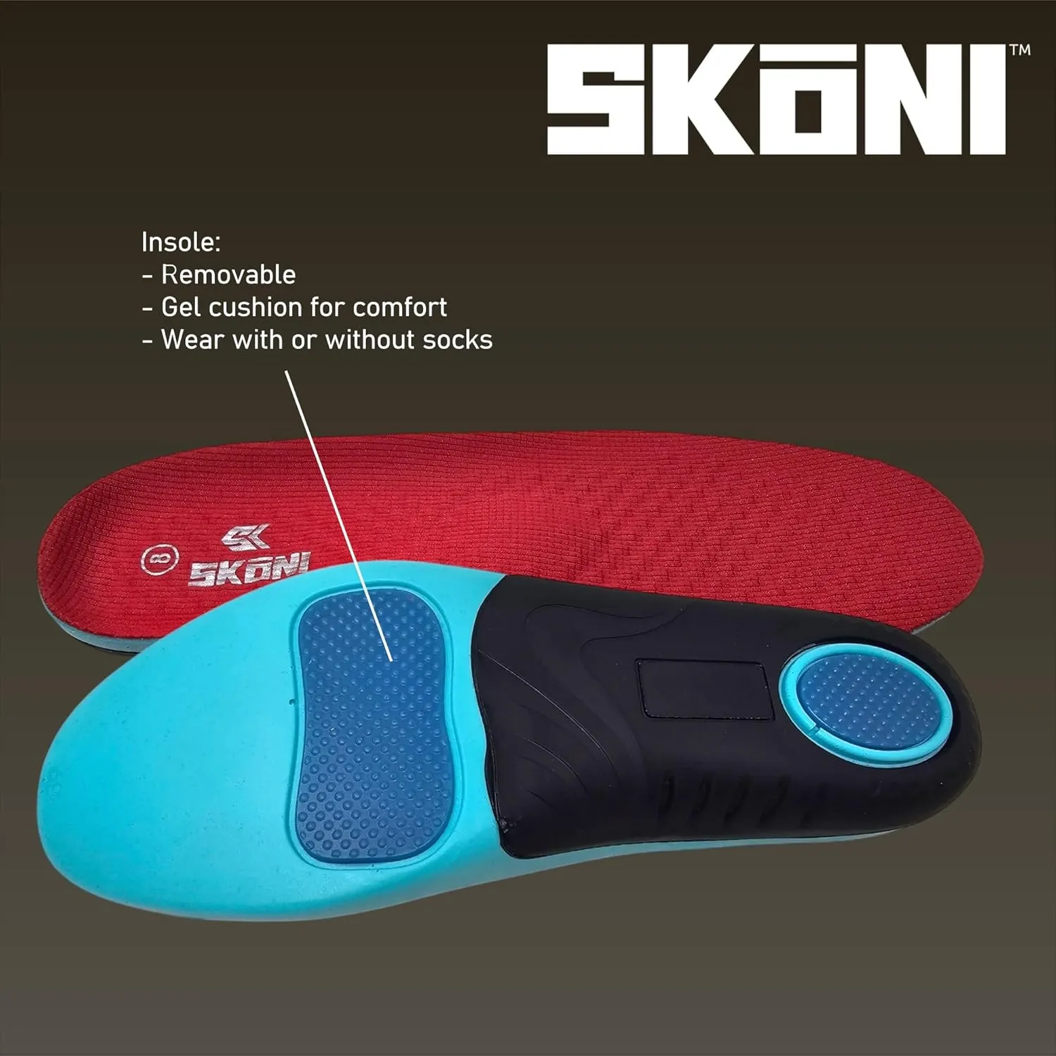 SKONI Men's G2 Waterproof Slip On Golf Shoe