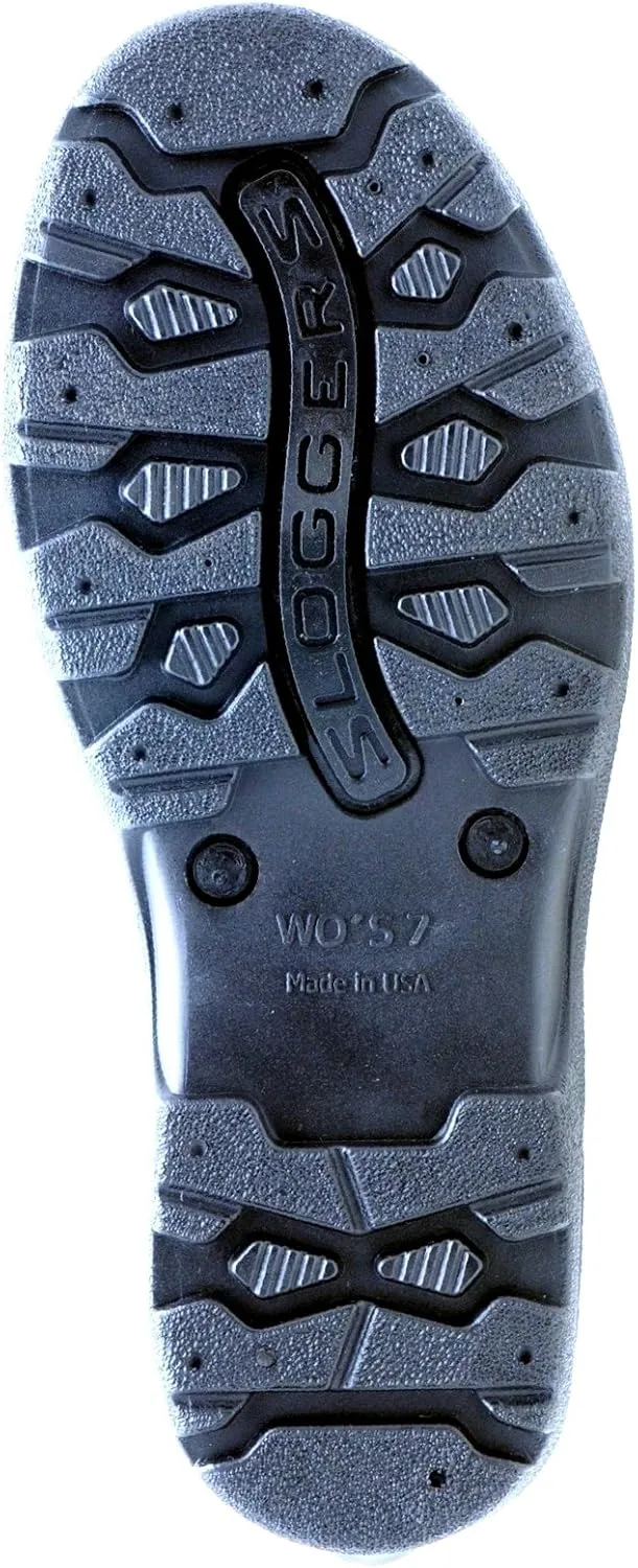 Sloggers Original Waterproof Work Shoe for Men  Outdoor Slip-On Rain and Durable Garden Footwear Made in The USA with Premium Comfort Support Insole, Camo - Size 12