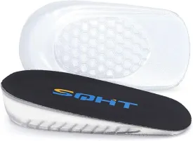 SQHT's Heel Lift Inserts, Shoes Lifts, Height Increase Insoles for Leg Length Discrepancies (Large - 1" Height)
