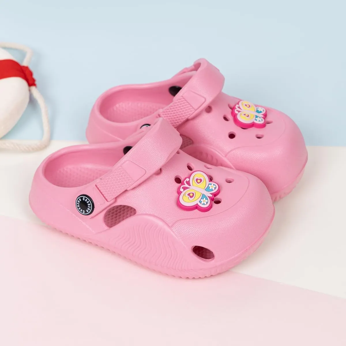Toddler Cute Garden Clogs Boys Girls Slip On Shoes Summer Lightweight Outdoor Slides Sandals Infant Children Beach Pool Shoes (Toddler/Little Kids)