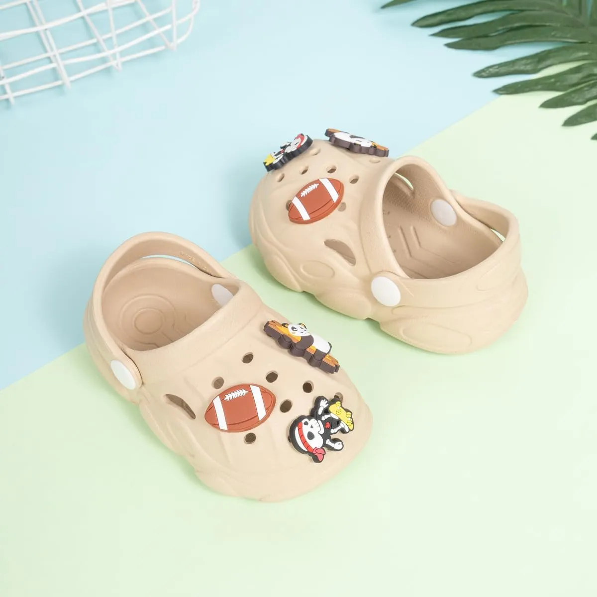 Toddler Cute Garden Clogs Boys Girls Slip On Shoes Summer Lightweight Outdoor Slides Sandals Infant Children Beach Pool Shoes (Toddler/Little Kids)
