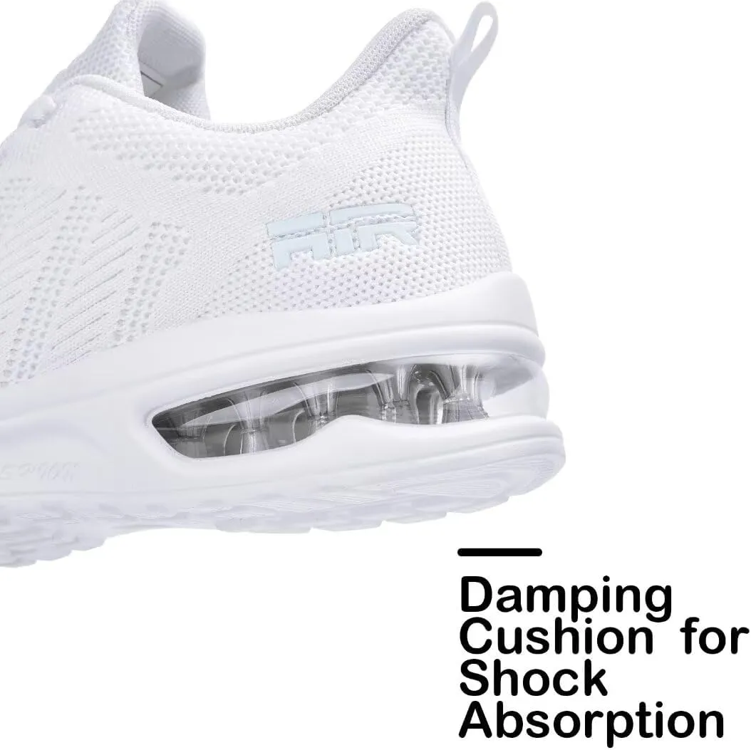 Womens Air Running Shoes Womens Walking Shoes Lightweight Women Sneakers Air Cushion Tennis Shoes for Gym Workout Sports