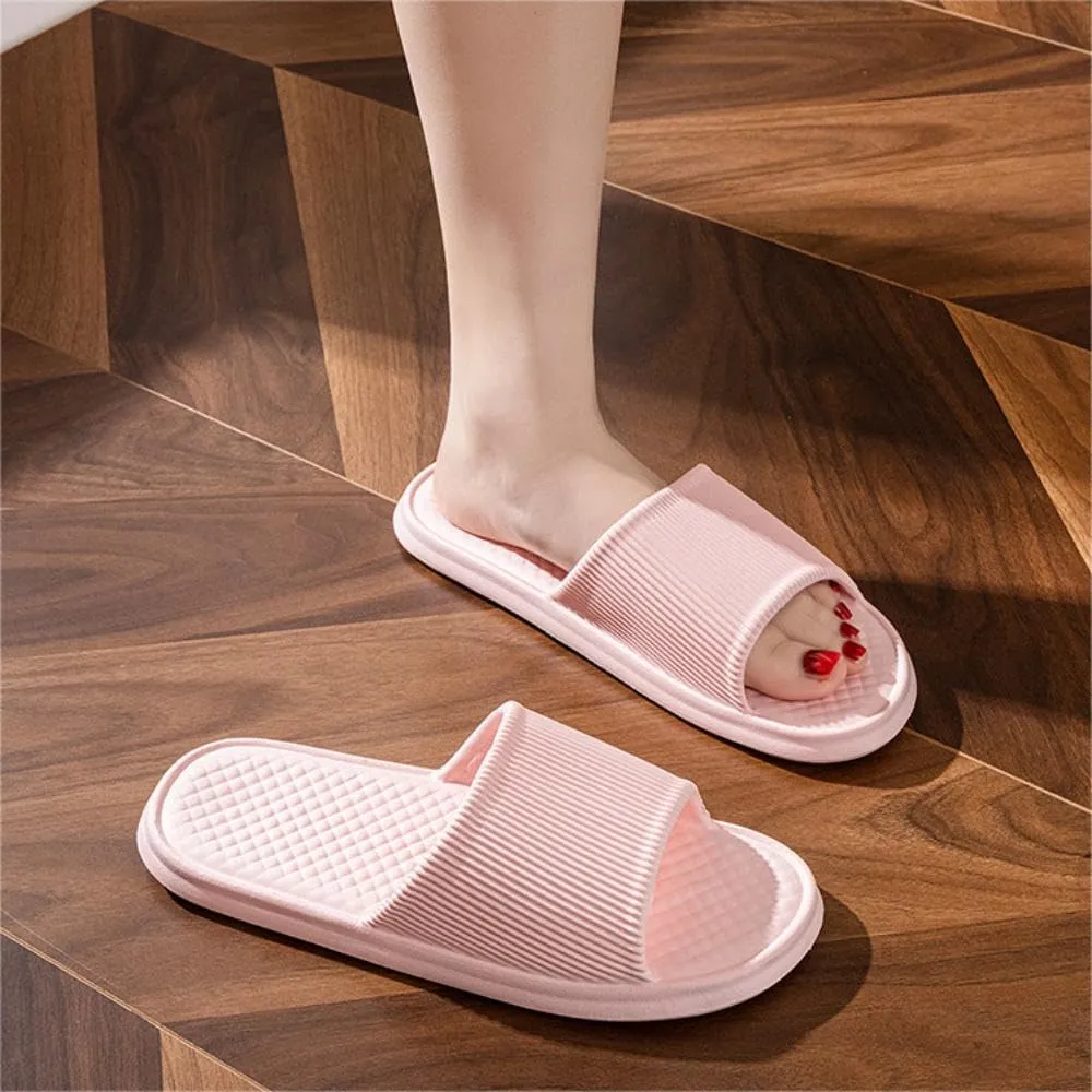Womens Summer Slippers,Shower Slippers Bathroom Non-Slip Sole Home Comfy Thick Men's women's Slippers